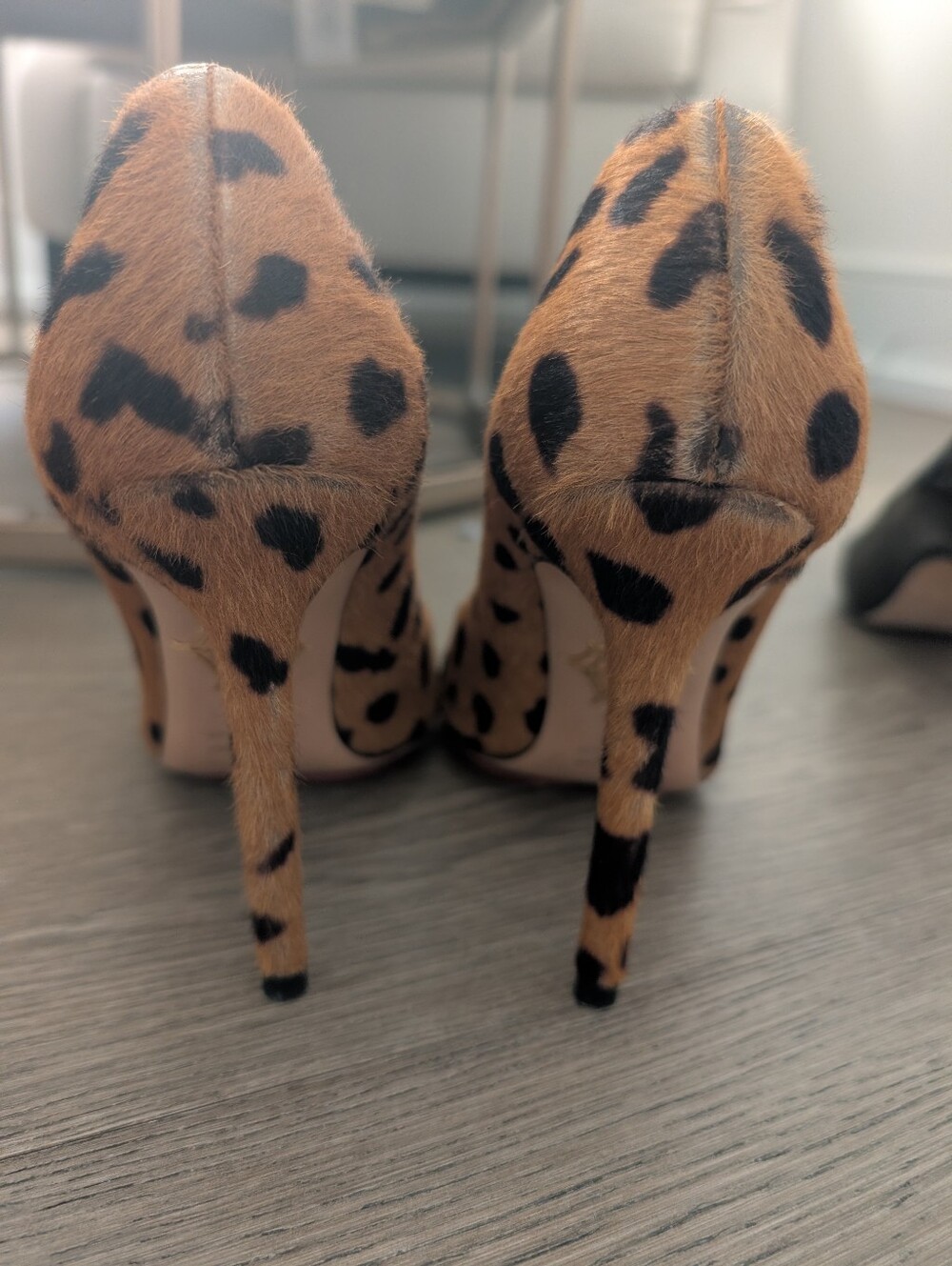 Charlotte Olympia Calf Hair Heels - Picture 6 of 10
